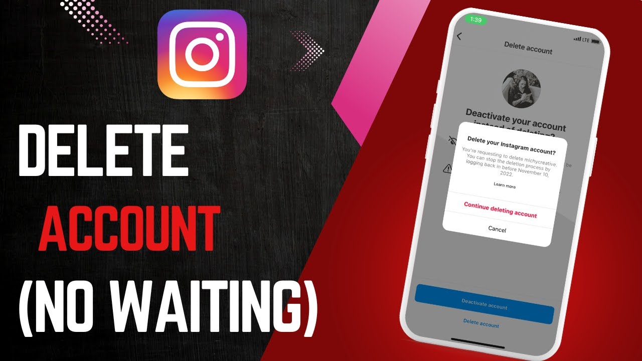 A closer look at Delete Instagram Account Without Waiting For Email