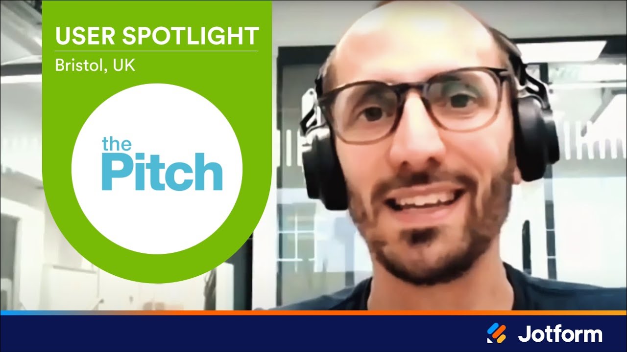 How The Pitch uses Jotform to help startups grow into industry leaders