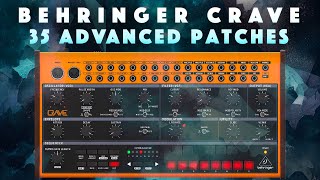 Behringer Crave: Progressive (35 patches/presets) Sound Demo