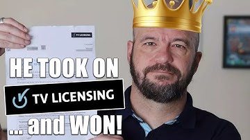 Took On TV Licensing and WON