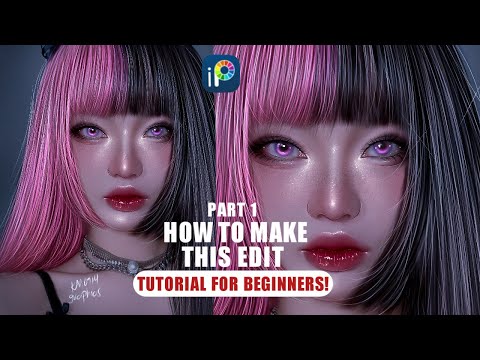 PART1:HOW TO MAKE THIS EDIT FOR BEGINNERS!|Ibis Paint X
