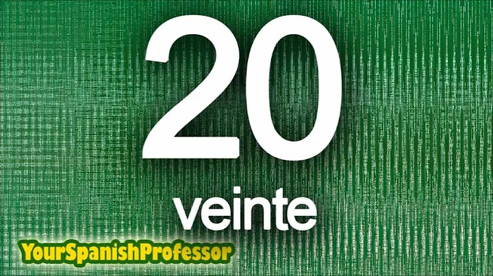 Crash Course, Module 1: Spanish Numbers 1-20