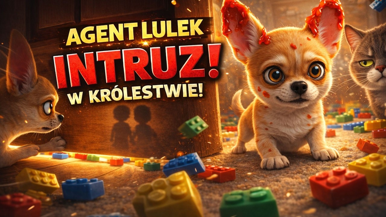 Agent Lulek 🐾 Misja: Intruz w Królestwie Klocków | Śmieszna Bajka dla ...
