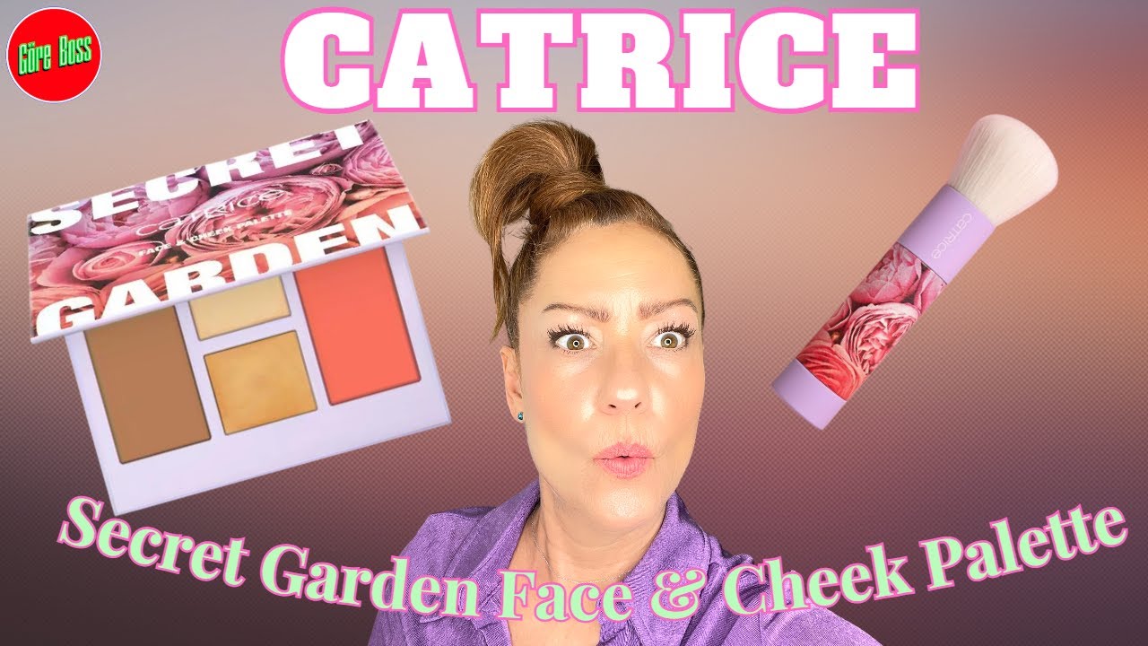 CATRICE Frühlings Update // Secret Garden Face & Cheek Palette #makeup  #beauty #entertainment - YouTube