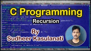 C Programming 14 - Recursion