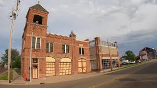 driving downtown Kalamazoo