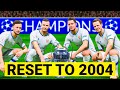 I beat fifa 2004 with a youth academy