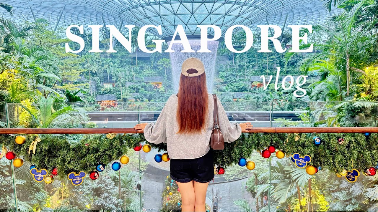 Singapore Vlog part 2 (culinary, picnic, explore jewel changi)