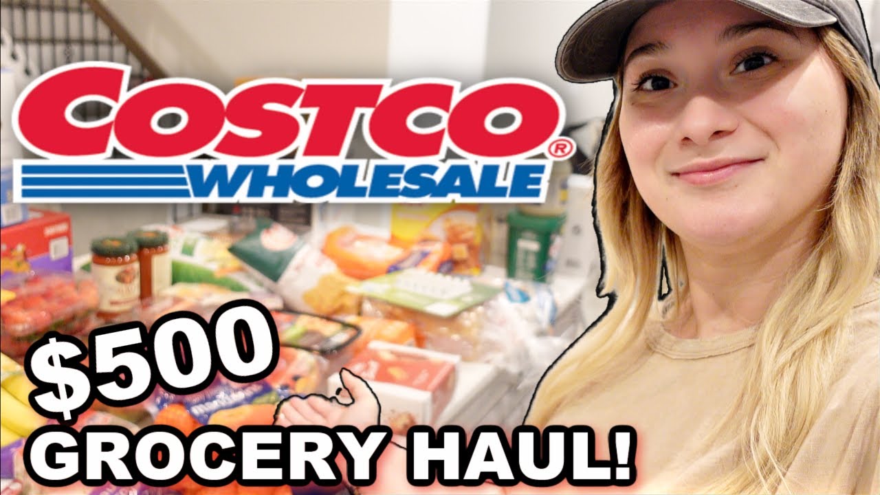 FAMILY OF 5 COSTCO HAUL | $500 GROCERY HAUL