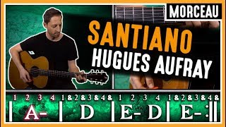 Video thumbnail of "Cours de guitare : Apprendre à jouer Santiano de Hugues Aufray"