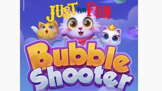 Bubble shooter Cat Pop Game  'Just For Fun' 💞 screenshot 1