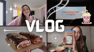 картинка: Vlog: як знімає DJI pocket 3 //похід в кіно // печу полуничний рулет // нова читалка Kindle
