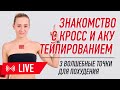 🔴 ЗНАКОМСТВО С КРОСС И АКУ ТЕЙПИРОВАНИЕМ / 🔥 3 ВОЛШЕБНЫЕ ТОЧКИ ДЛЯ ПОХУДЕНИЯ 🔥 | Валентин Гайт