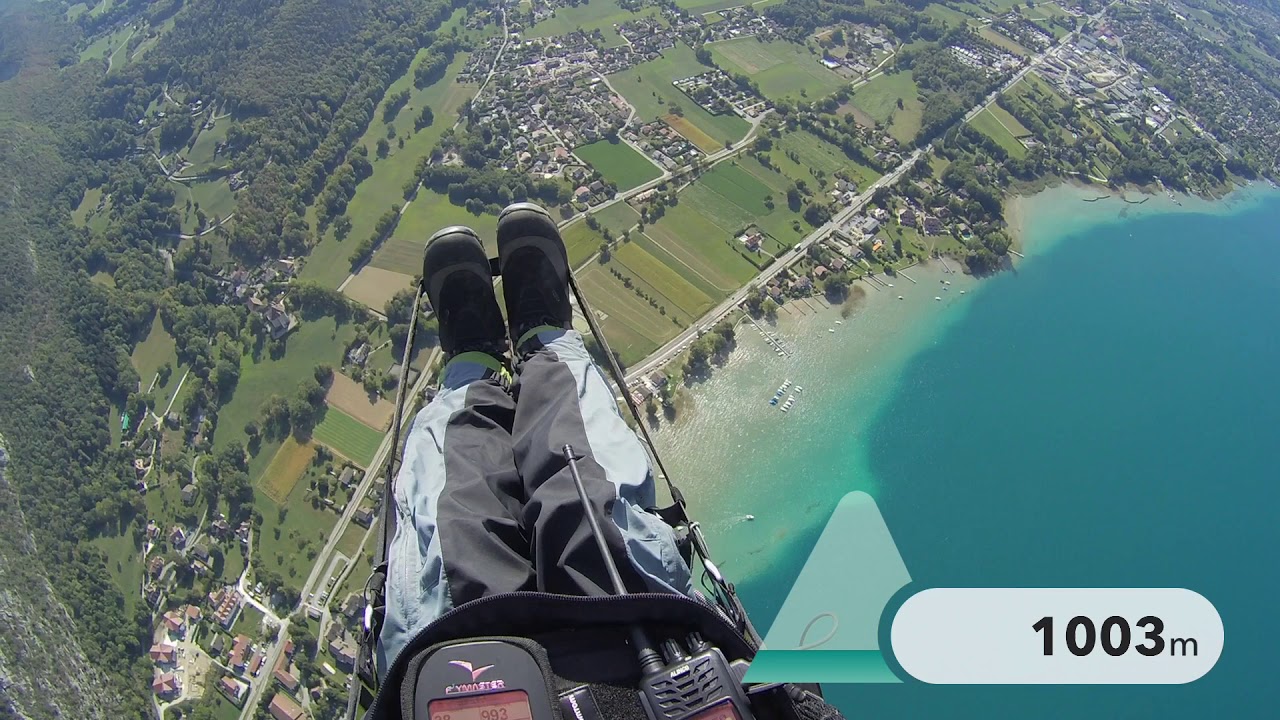 De tandjes, Oversteek meer van Annecy
