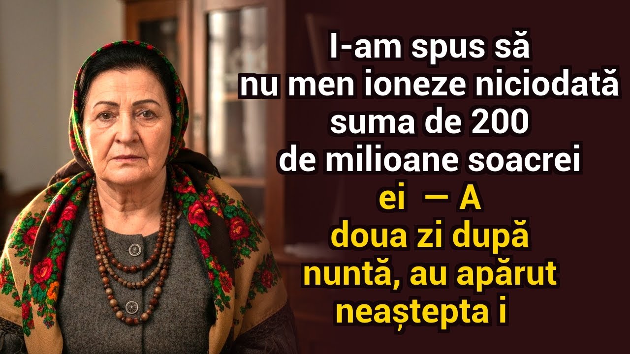 I-am zis: „Nu spune soacrei tale nimic despre cei $200M” — a doua zi după nuntă, au apărut