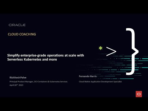 Cloud Coaching - Simplify enterprise-grade operations at scale with Serverless Kubernetes and more Episode cover