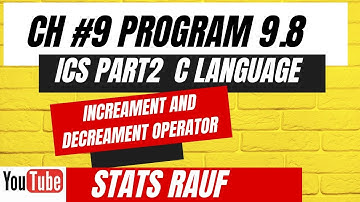program 9.8 12 class computer science it series book 12th computer ch9/stats rauf