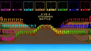 Stickman 4v4 - Kingdom Clash (Stickman Battle) screenshot 4