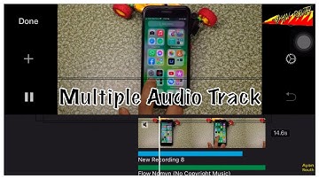 Multiple Audio Track on iMovie App  |iPhone|Ayan Routh|