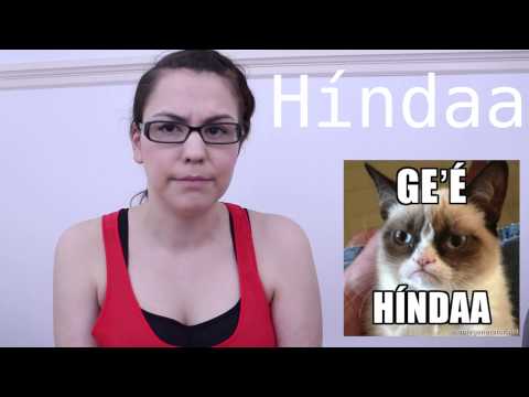 Haida Language: Híndaa - Go away, scram