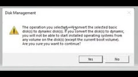 hard disk partition - New Simple Volume Error | Basic to Dynamic Disk | Delete Recovery Partition?