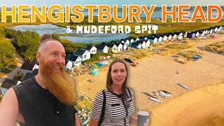 We Walked to Britain’s Most Expensive Beach Huts!! – Hengistbury Head | Mudeford Beach, Dorset, UK