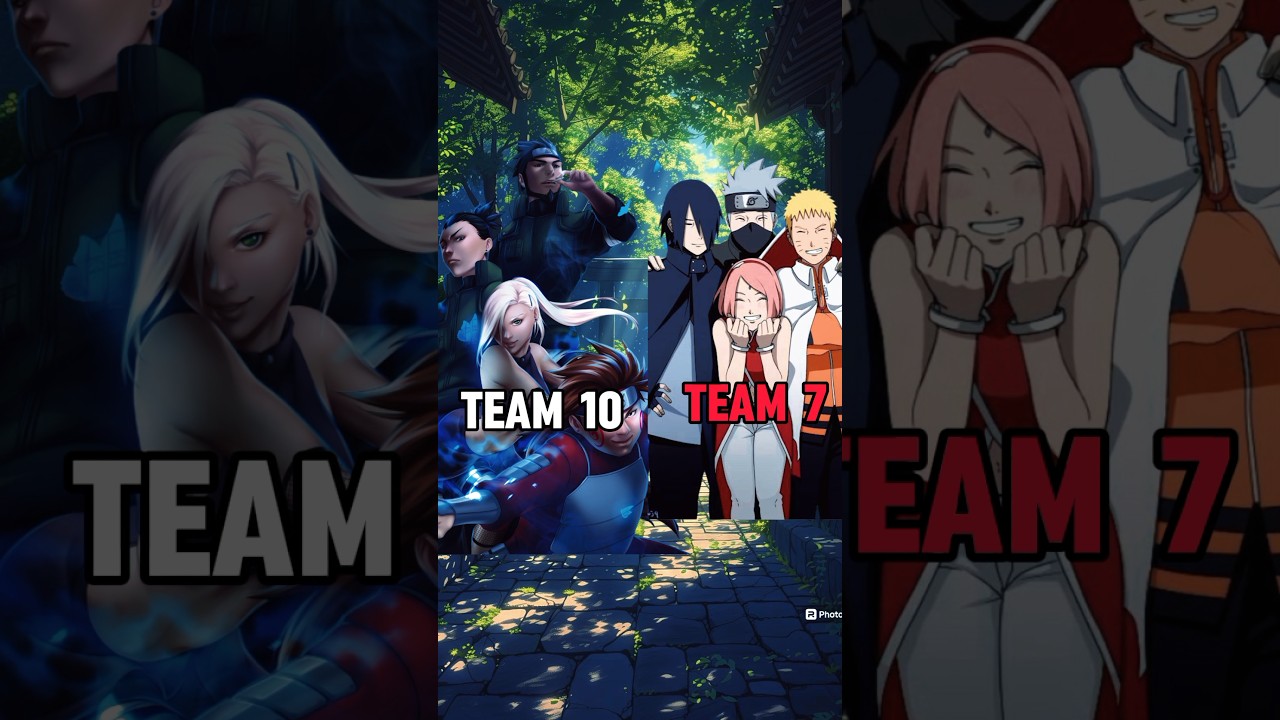 Asuma Team vs Kakashi Team ll Who is strongest 