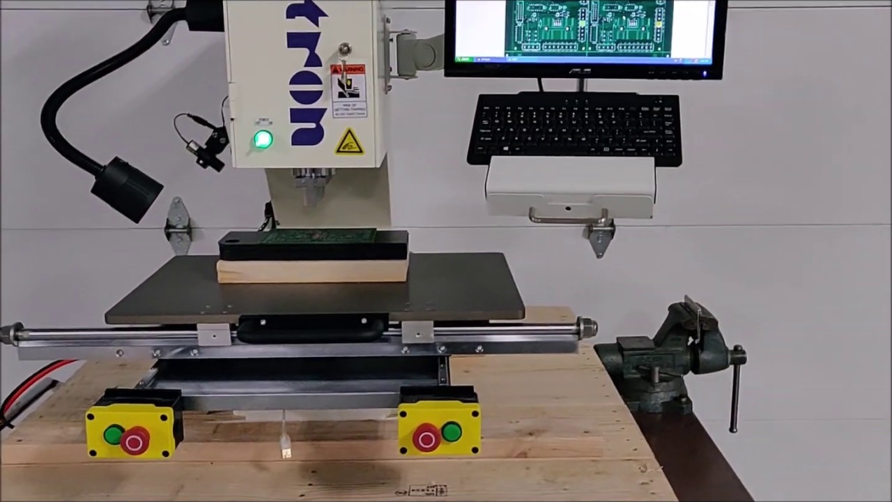 Nextron LPM2 PressFit Machine demonstration YouTube