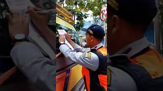 DITILANG KARENA KACA PECAH