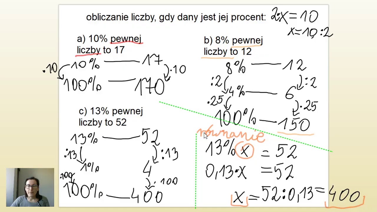 Matematyka dla klasy 6/7 Procenty. - YouTube