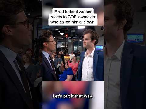 Fired federal worker