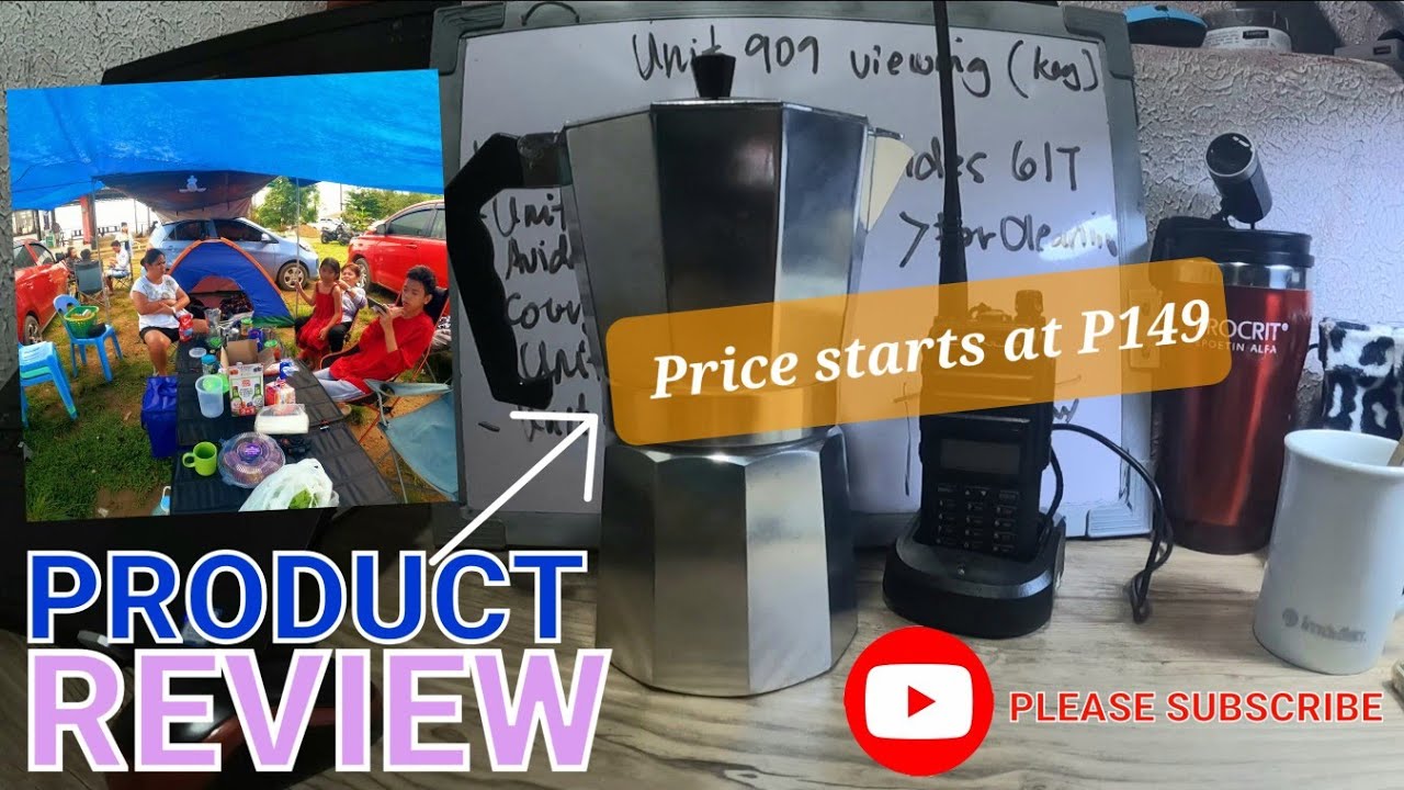 Classic Kettle review Mika Pot coffee maker for Car Camping Vanlife Adventures Good