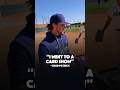 I had one Question for MLB Pitcher Chad Patrick, and his Answer Surprised me