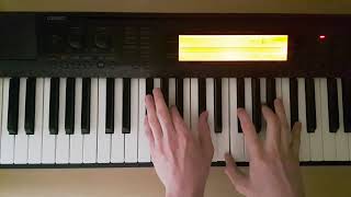 F#m7 - Piano Chords - How To Play
