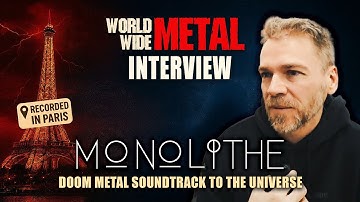 Monolithe Interview in Paris - New #1 Doom Metal Band? | Worldwide Metal Exclusive from Paris