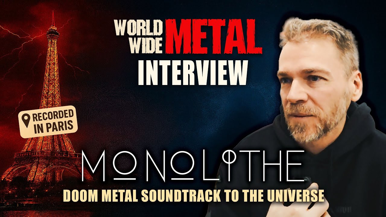 Monolithe Interview in Paris - New #1 Doom Metal Band? | Worldwide Metal Exclusive from Paris