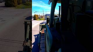 W900 pulling Army Cat D7 dozer #jakes #turbo