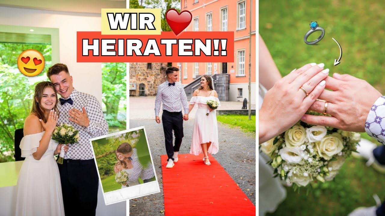 Wir HEIRATEN!!! 😍💍❤️ | Hans&Wika