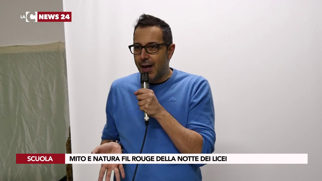 notizie del giorno MITO E NATURA FIL ROUGE DELLA NOTTE DEI LICEI