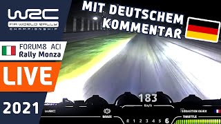 シェイクダウン ライブ : WRC FORUM8 ACI Rally Monza 2021