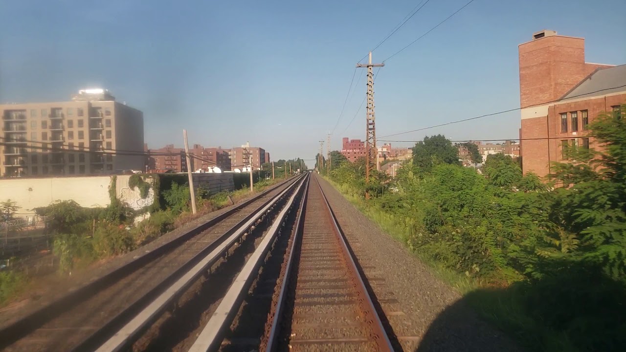 road fighter Long Island Railroad (LIRR) M3 Front Window EXPRESS Ride Penn Station to Douglaston