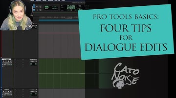 Pro Tools Basics: Editing Dialogue Tips and Tricks