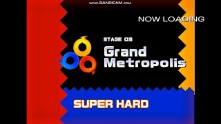 Sonic Heroes - *SUPER HARD* Grand Metropolis as Sonic Only
