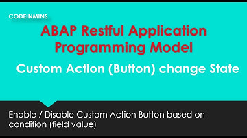 Part 5 : ABAP Restful Application Programming Model (Custom Action - Change State)