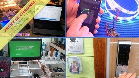 Smart home project compilation by Raspberry Pi