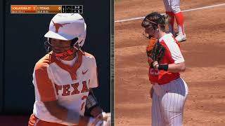 #9 Oklahoma State vs  #12 Texas Game 3 | Women Softball May 1,2021