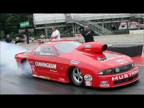 Grace Howell  Pro Stock Mustang pre - Indy testing