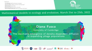 The inevitable emergence of density-dependent di˙usion in expanding phage populations