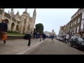 Bike ride through Cambridge City Centre(with commentary by a local)