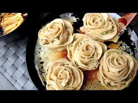 🌹 Rose - Pan Fried Dumplings - Super Crispy & Perfect Potstickers Recipe